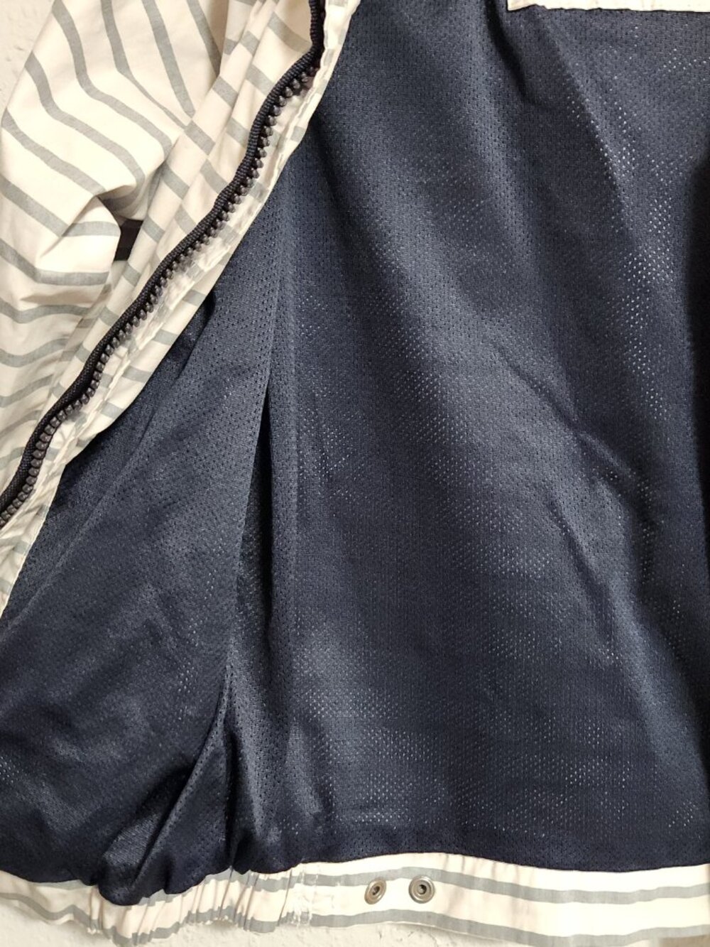 Zara Boys | Kid's Nautical Stripe Seafarer Rain Jacket Hood 6/7 - Picture 6 of 6